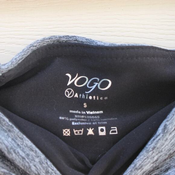 VOGO Athletica Shorts Dark Heather Grey Size Small - Picture 5 of 9